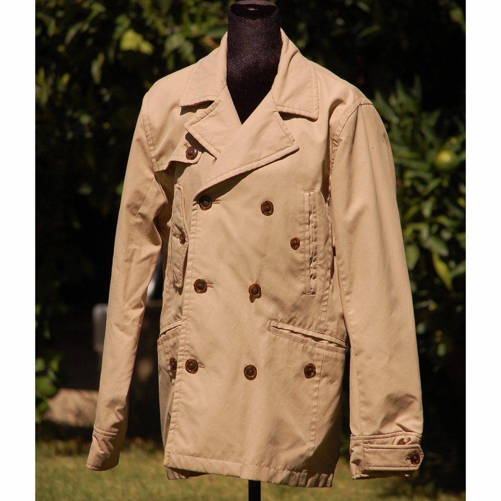 Banana Republic Women’s Double Breasted Khaki Jacket